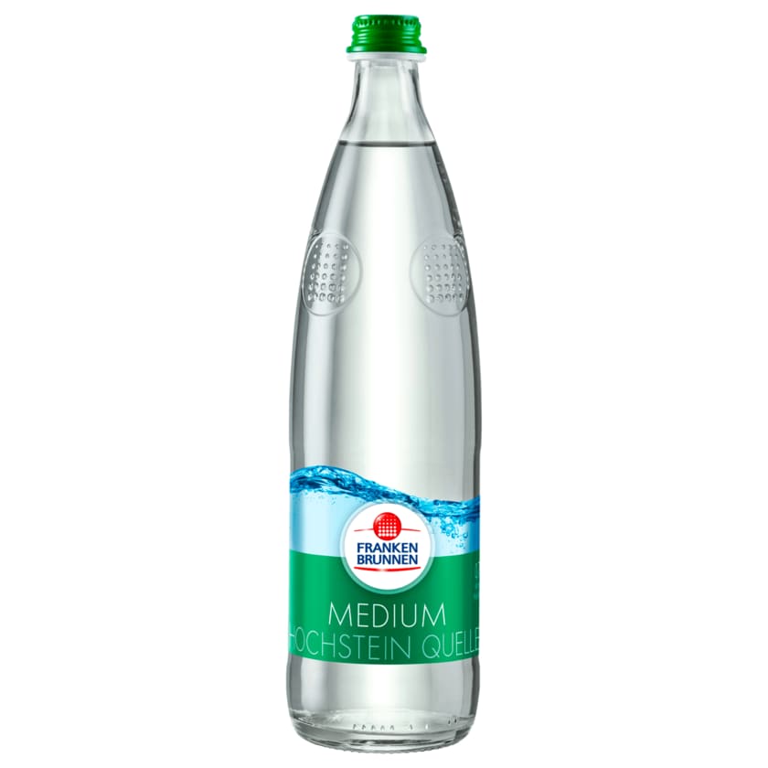 Franken Brunnen Mineralwasser Medium Glas 0,75l